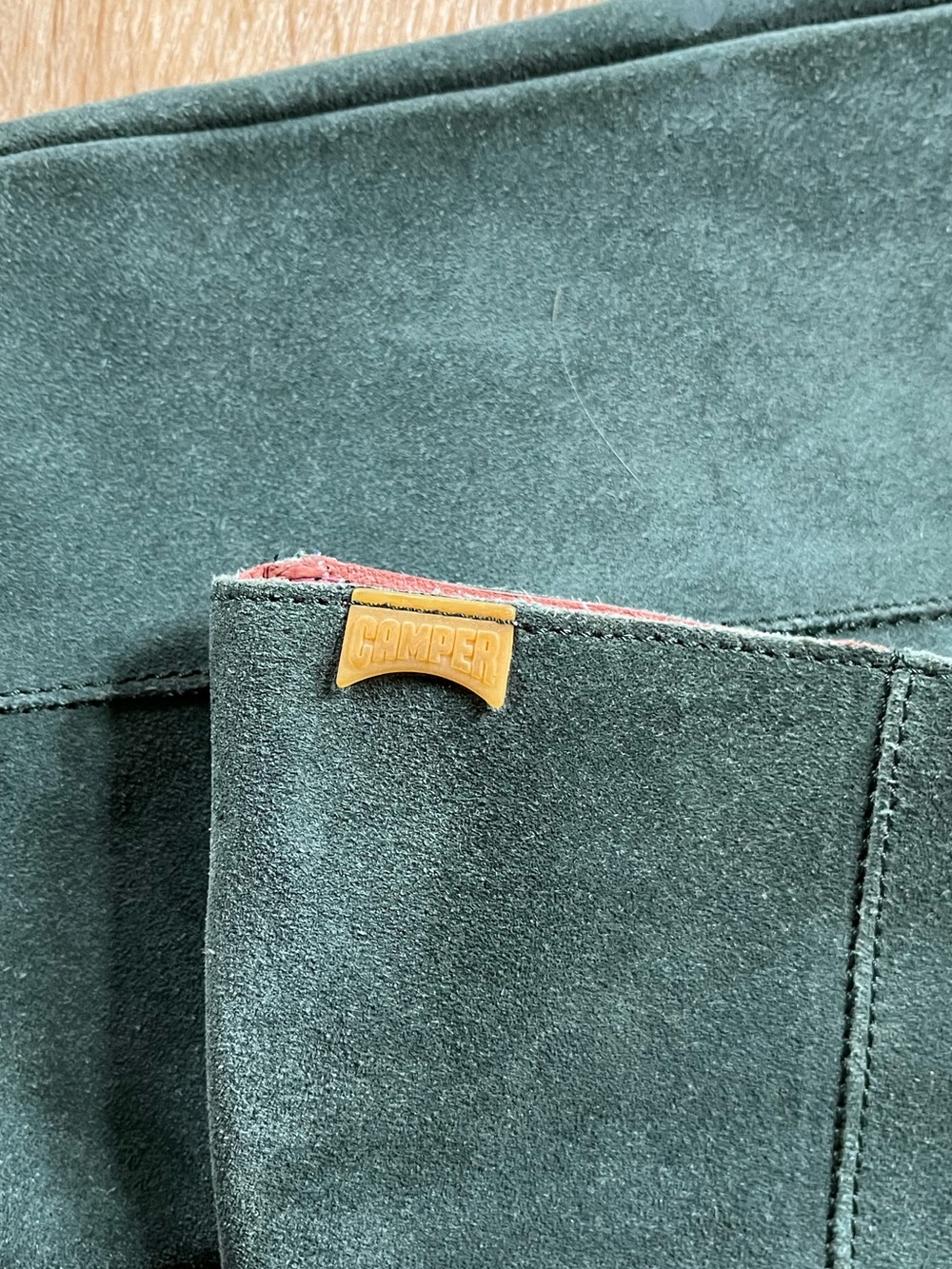 Camper Blue Leather Mid-Calf Zip Boots - Picture 6 of 9